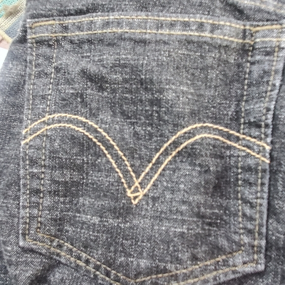 Levi's  550 Relaxed Fit Stretch Taper Leg Jeans Women's Size 8 EUC - Picture 5 of 10